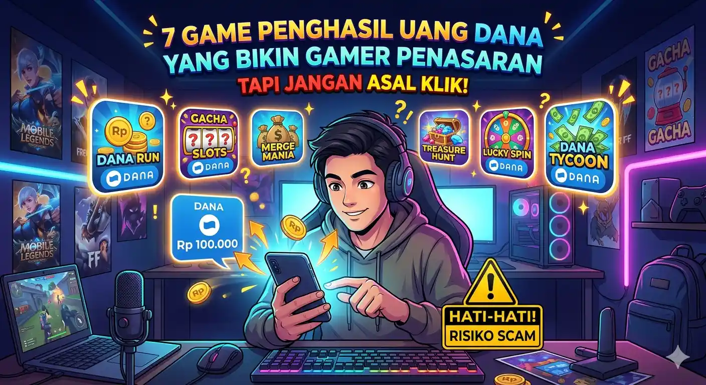 7 Game Penghasil Uang DANA yang Bikin Gamer Penasaran